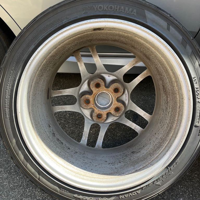 BCNR33 純正ホイール 2本 JZX100 チェイサー 着払い 日産(純正) の