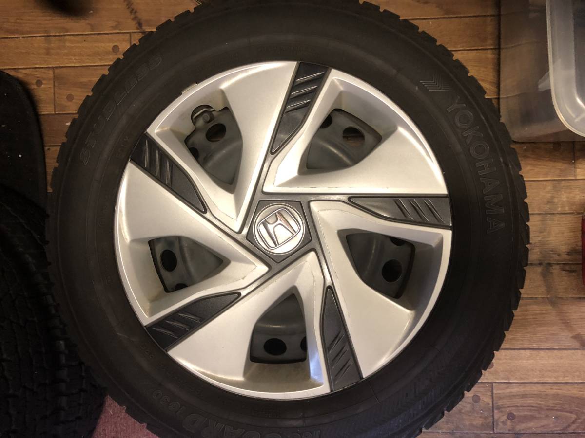 4本セット】ホンダ フリード 純正 ホイール ＆スタッドレスタイヤ