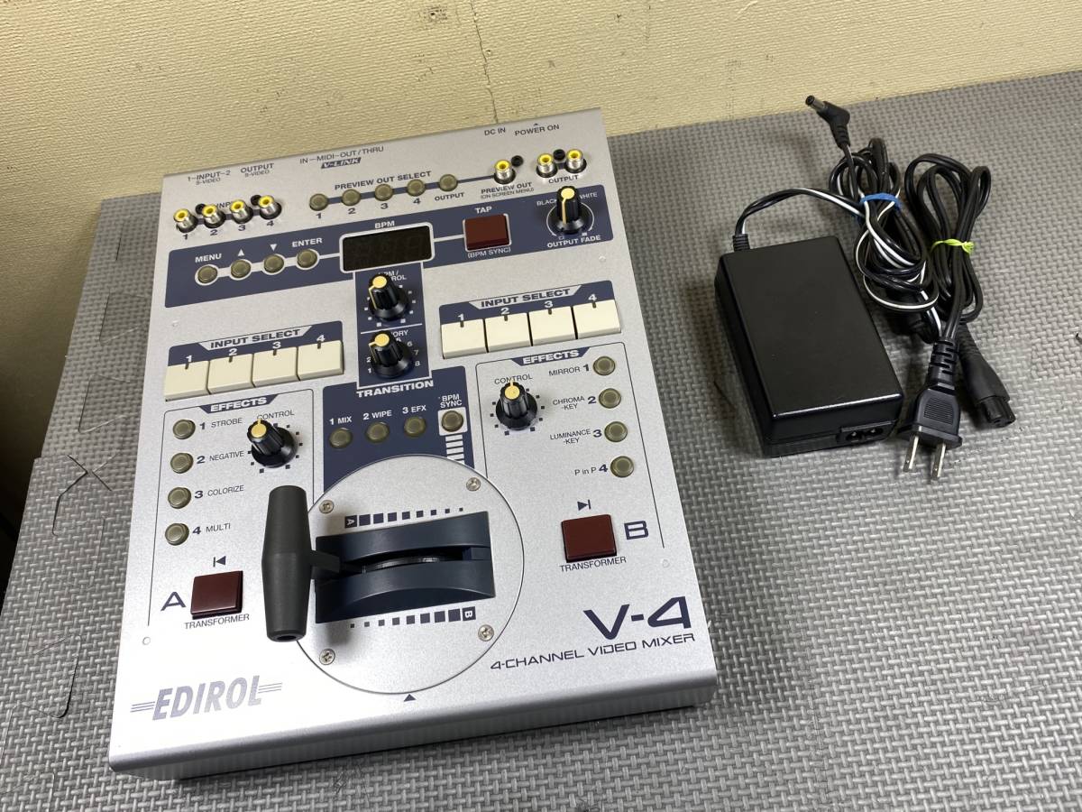 お買い得，得価】 1004 Roland EDIROL V-4 ビデオミキサー