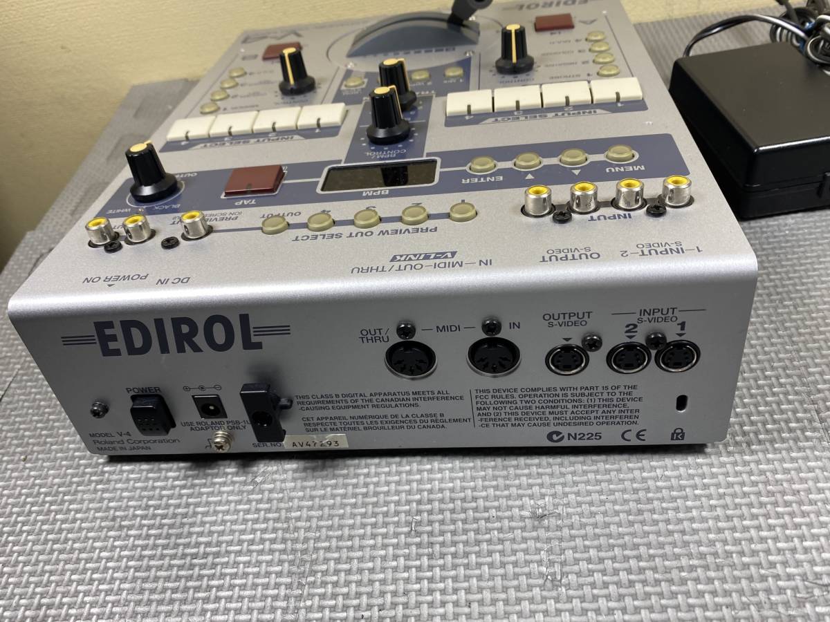 お買い得，得価】 1004 Roland EDIROL V-4 ビデオミキサー
