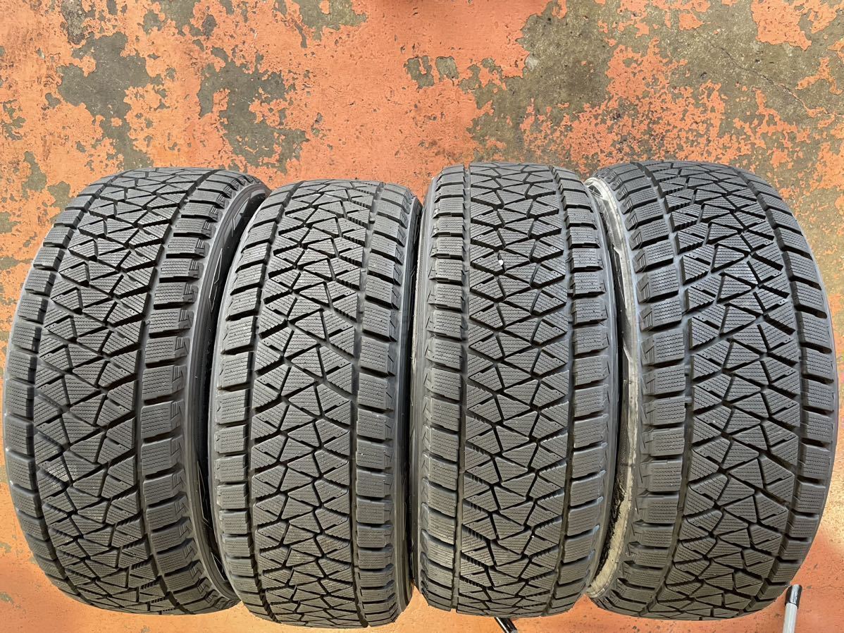 バリ溝　ブリヂストン ブリザック DM-V2 245/45R20 103Q 2017年製　4本セット
