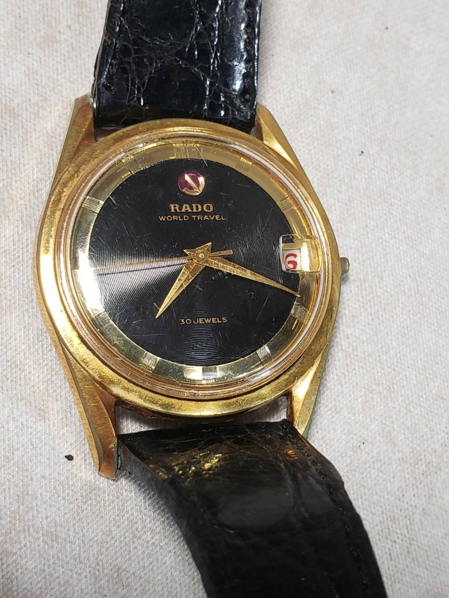 RADO 自動巻き 紳士用 ジャンク品 . RADO ラドー メンズ 最 安値