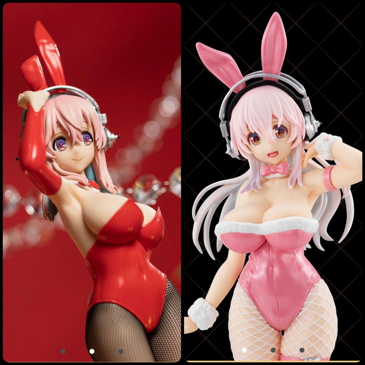 未開封2種セット☆BiCute Bunnies Figure すーぱーそに子 レッド