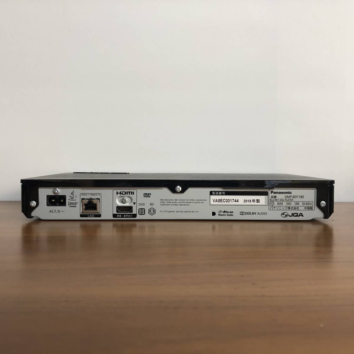 K【1000円～!!】☆DMP-BDT180☆BDプレーヤー☆Panasonic/パナソニック