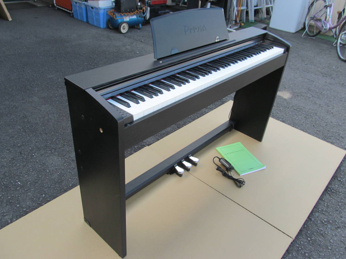 カシオ CASIO Privia プリヴィア PX-735BK 電子ピアノ 88鍵 引取限定