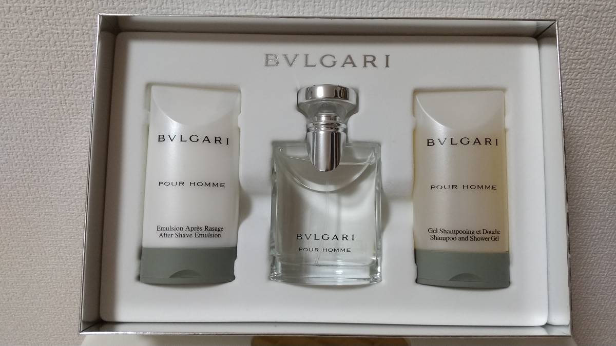 未使用品ブルガリ ☆未使用品☆ブルガリ プールオム コフレセット