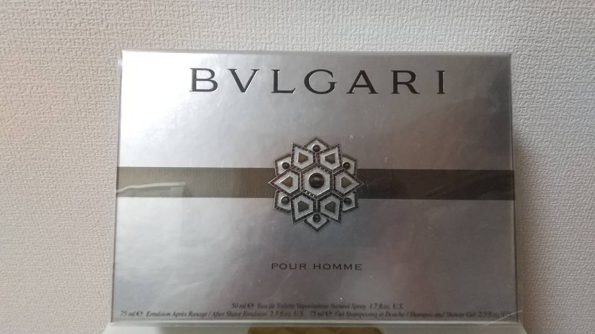 未使用品ブルガリ ☆未使用品☆ブルガリ プールオム コフレセット