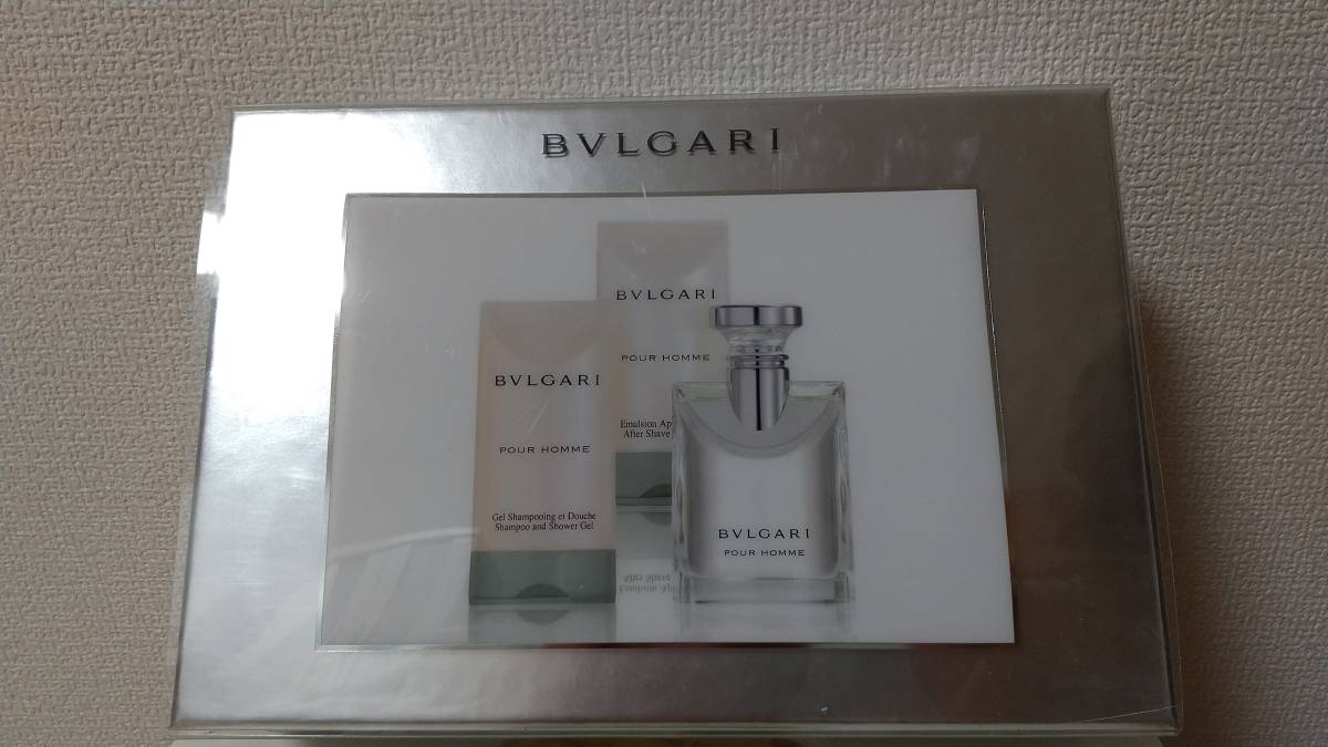 未使用品ブルガリ ☆未使用品☆ブルガリ プールオム コフレセット