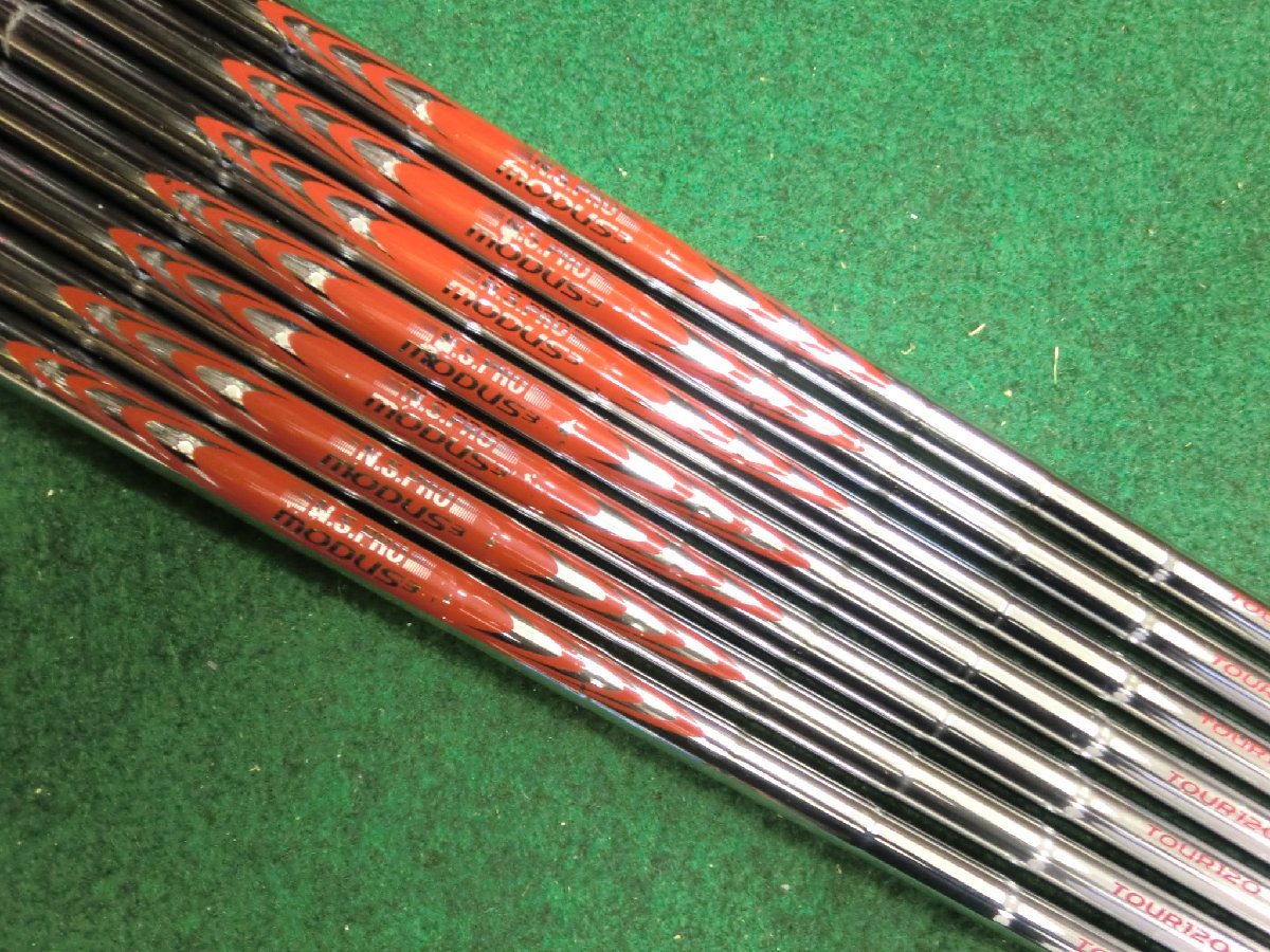 MODUS TOUR120 シャフト S 5〜W(6本セット) ピン i BLADE i モーダス3