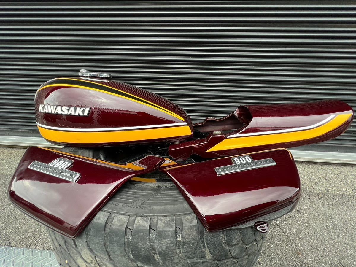 Yahoo!オークション 当時物KZ900 Z1 外装一式 ニューペイント