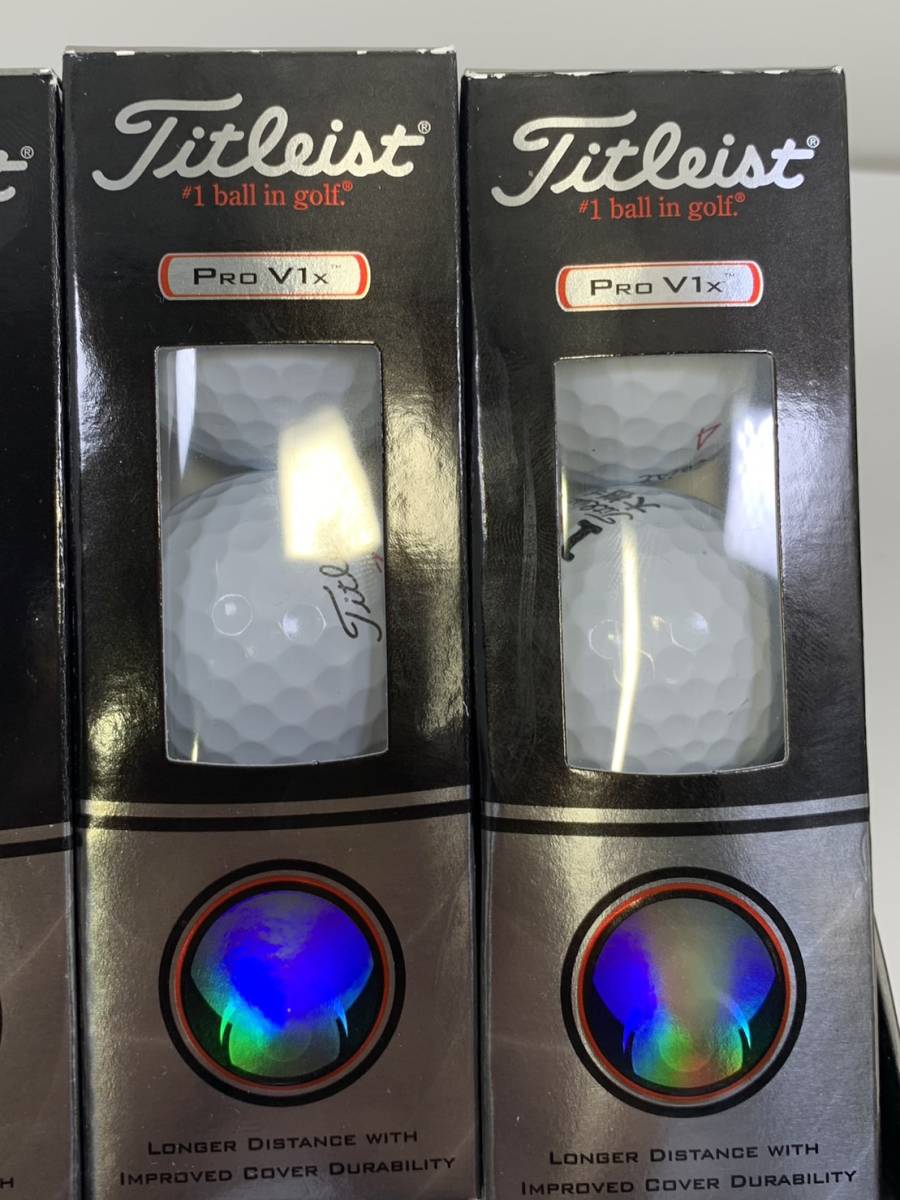 1000円スタート!!】 Titleist PROV1X タイトリスト ゴルフ ボール
