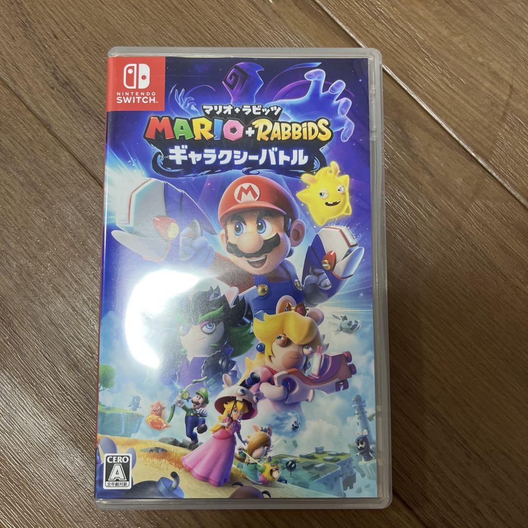 【美品】【送料無料】【即決 】マリオ+ラビッツ ギャラクシーバトル 