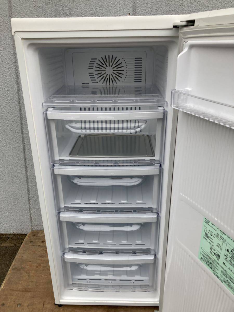 三菱ノンフロン冷凍庫 MF-U12T-W 121L 480×586×1126 三菱