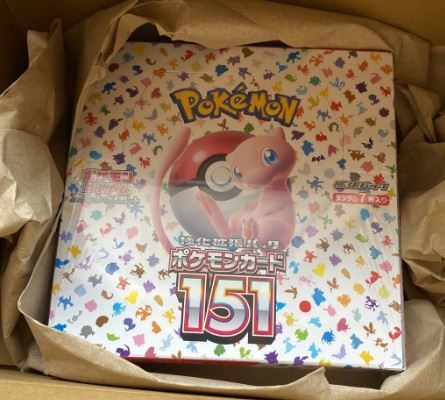 ◇◇ポケモンカード ゲーム 151 シュリンク付きBOX ジョーシン購入品