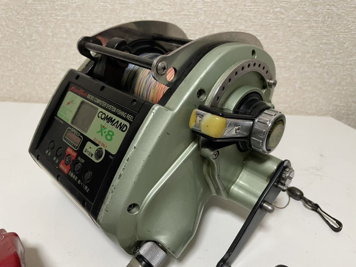 COMMAND X-8 電動リール ジャンク COMMAND X-8 電動リール ジャンク