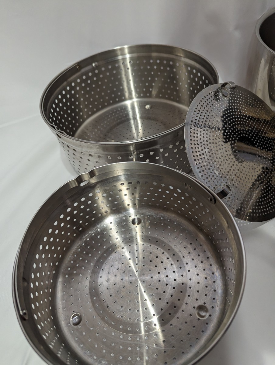 CRISTEL ステンレススチール 両手鍋 セット 20cm ｜CRISTEL