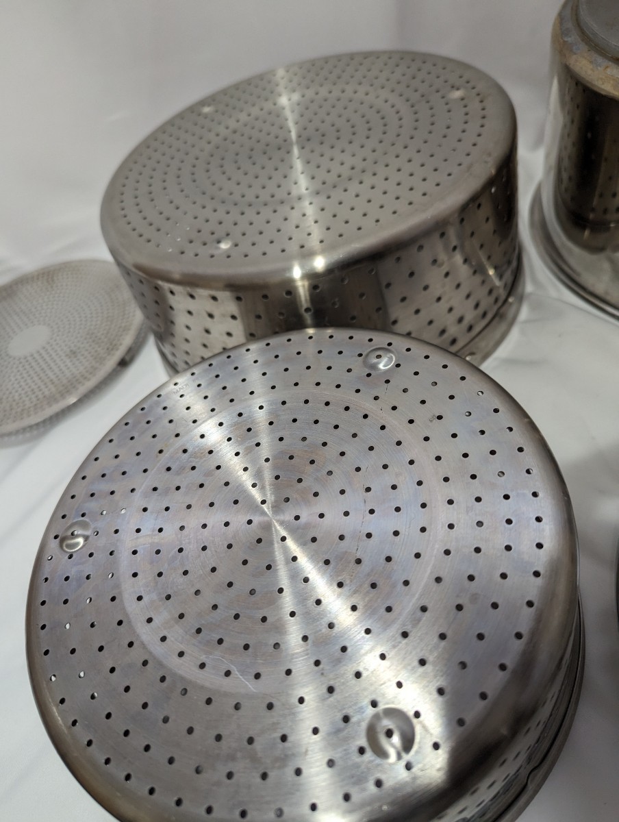 CRISTEL ステンレススチール 両手鍋 セット 20cm ｜CRISTEL