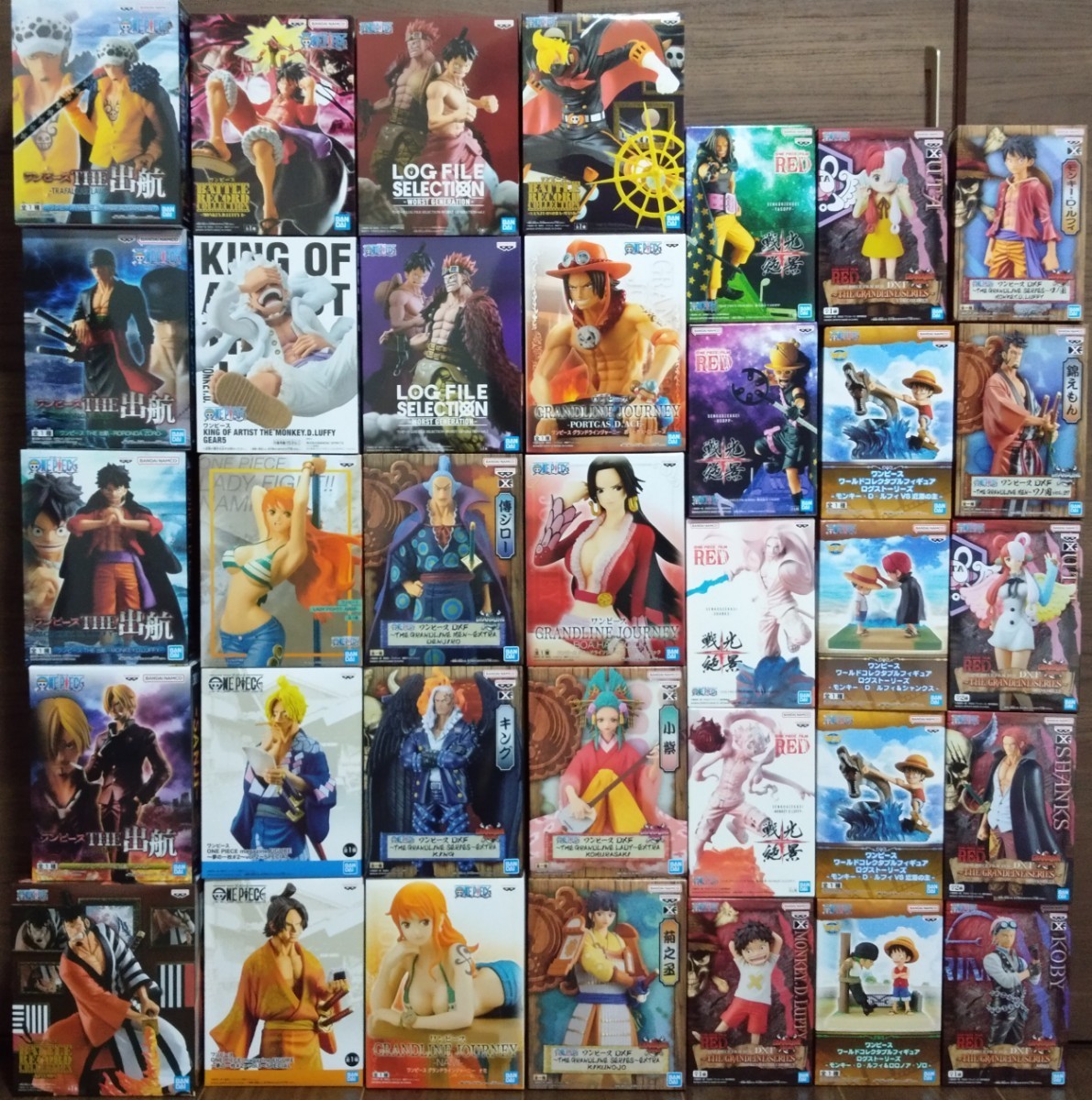 新作 希少品 有】未開封品 ワンピース プライズフィギュア まとめ 35点