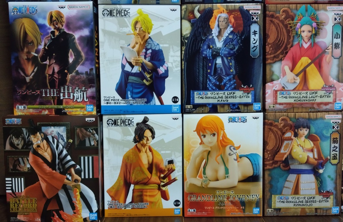 新作 希少品 有】未開封品 ワンピース プライズフィギュア まとめ 35点 