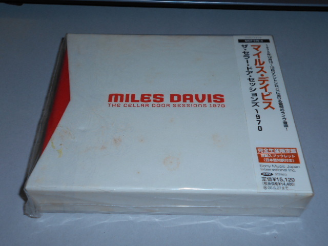 新品）マイルス・デイヴィス／ザ・セラー・ドア・セッションズ 1970