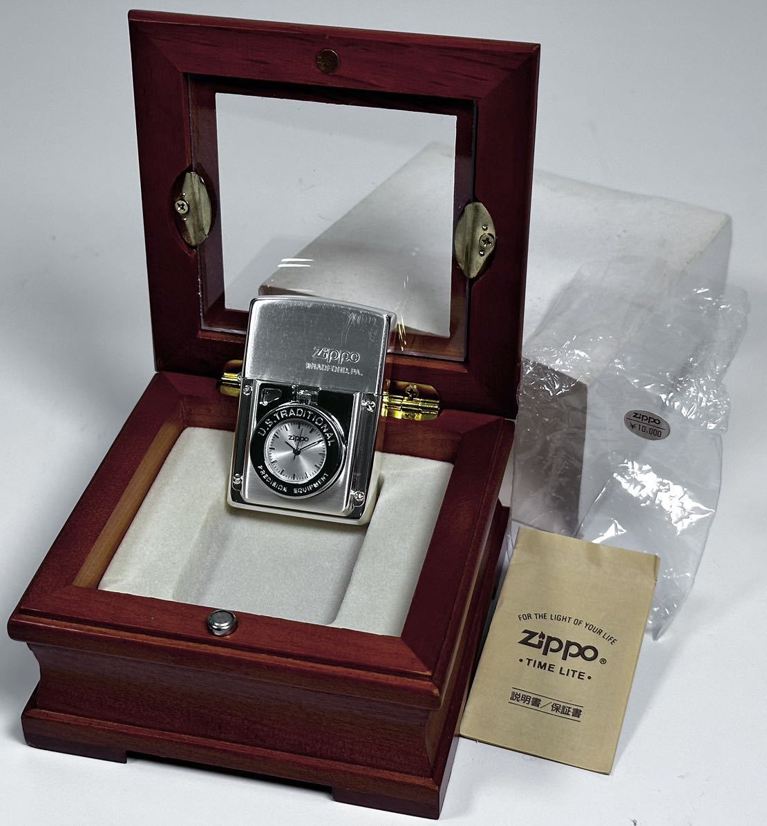 Zippo TIME TANK 1000個限定モデル ZIPPO 限定1000個 時計 1995製 TIME TANK NO.710 ZIPPO TIME 限定