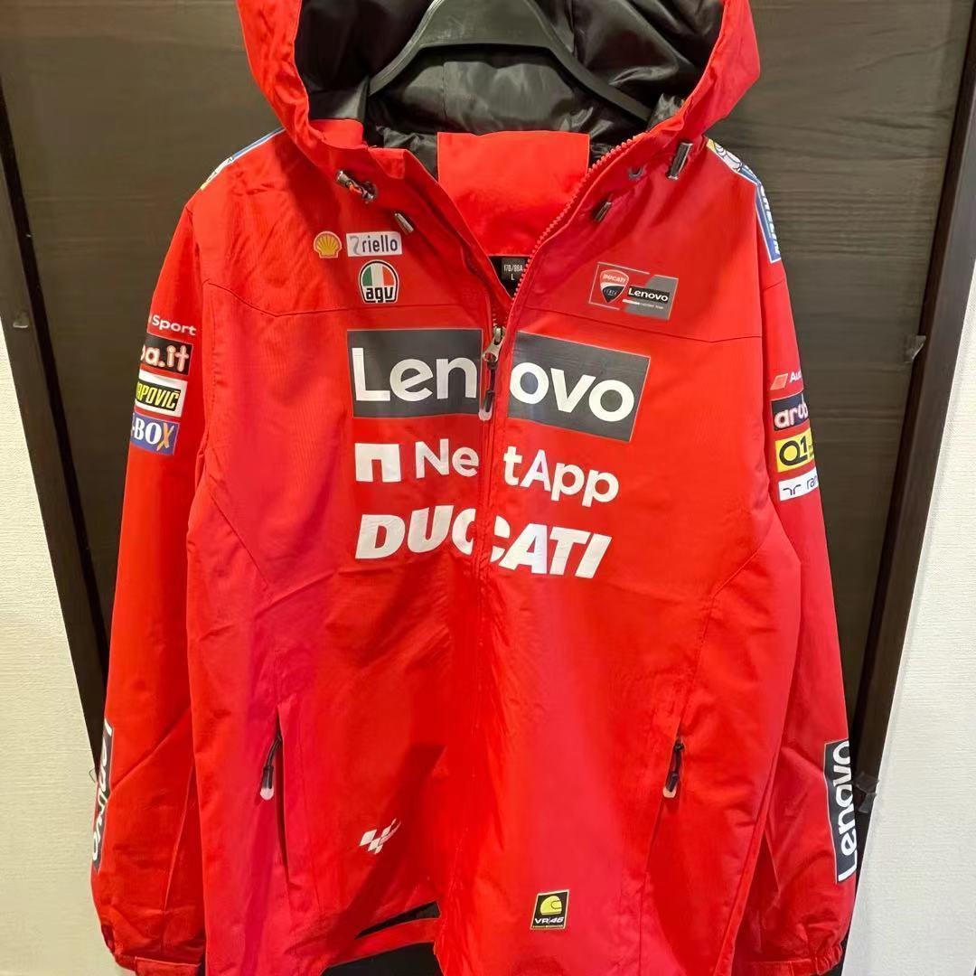 ★アウトレットセール★新品 L MotoGP RACING ドゥカティ Ducati TEAM レーシング ジャケット バイクウエア アウトドア スポーツ グッズ