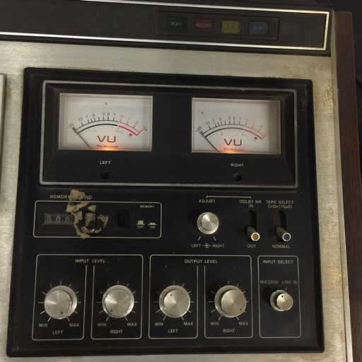 ジャンク Technics テクニクス カセットデッキ RS-276U ☆Technics