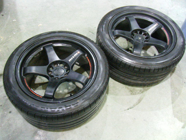 ADVANタイヤ! ニスモ 18インチアルミホイール2本組 NISMO GT4 9.5J  