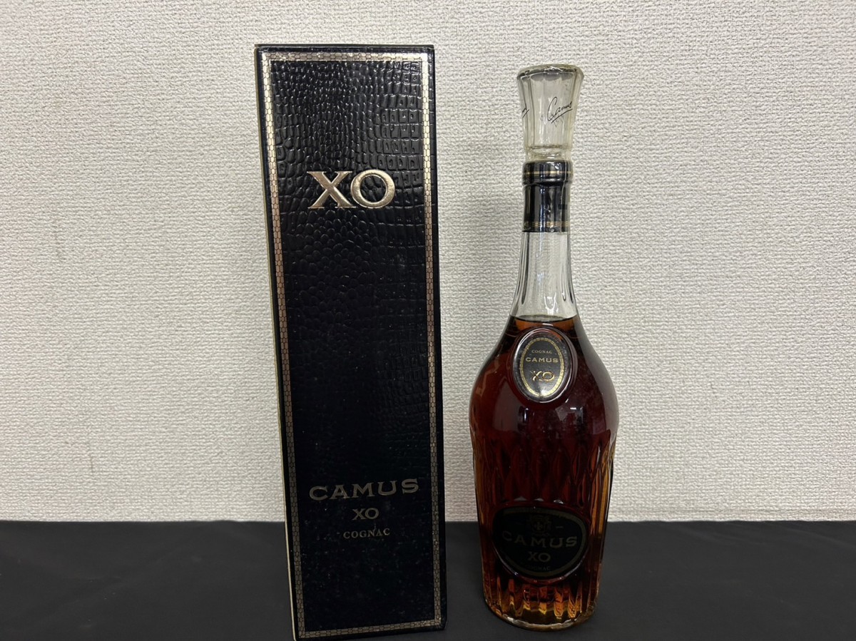 未開栓 CAMUS カミュ XO ロングネック 700ml 40％ ブランデー COGNAC