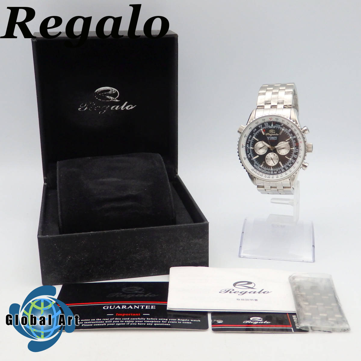 REGARO 熱っぽく レガロ 自動巻き 腕時計 