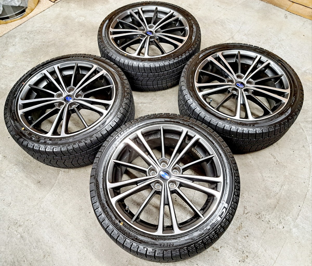 スバル BRZ 純正ホイールタイヤ 2022年製 スタッドレスタイヤ 215 