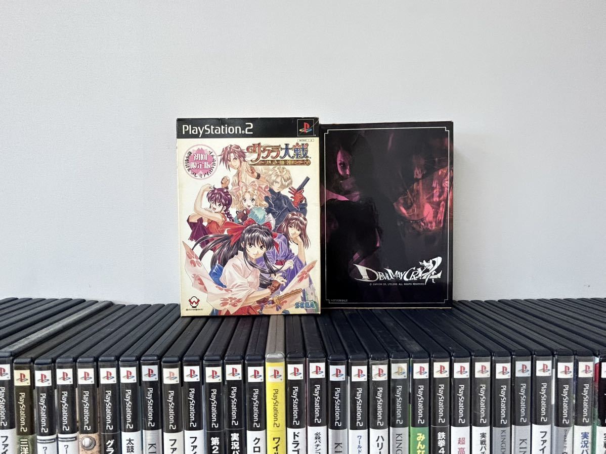 ゲームソフト色々（ジャンク品） L ジャンク！1円〜 PS2 ゲームソフト 計200本 約31kg PlayStation
