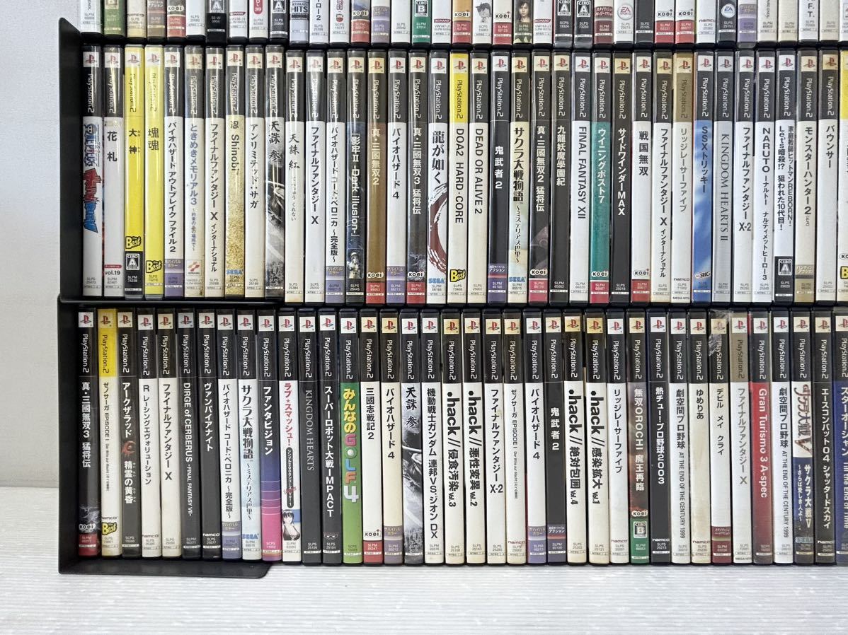 L ジャンク！1円〜 PS2 ゲームソフト 計200本 約31kg PlayStation