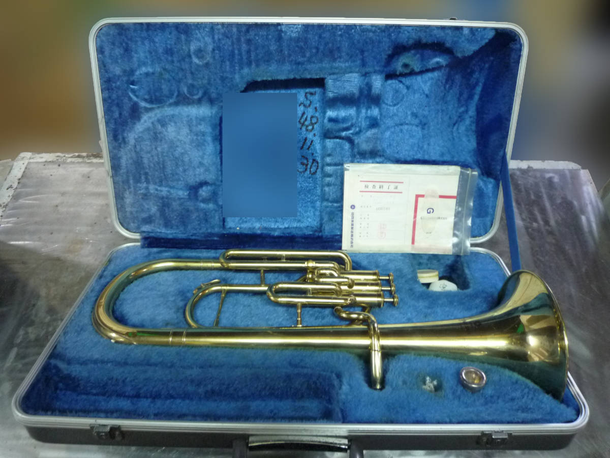 YAMAHA アルトホルン「YAH-201」カレッジモデル□昭和48年製レトロ品