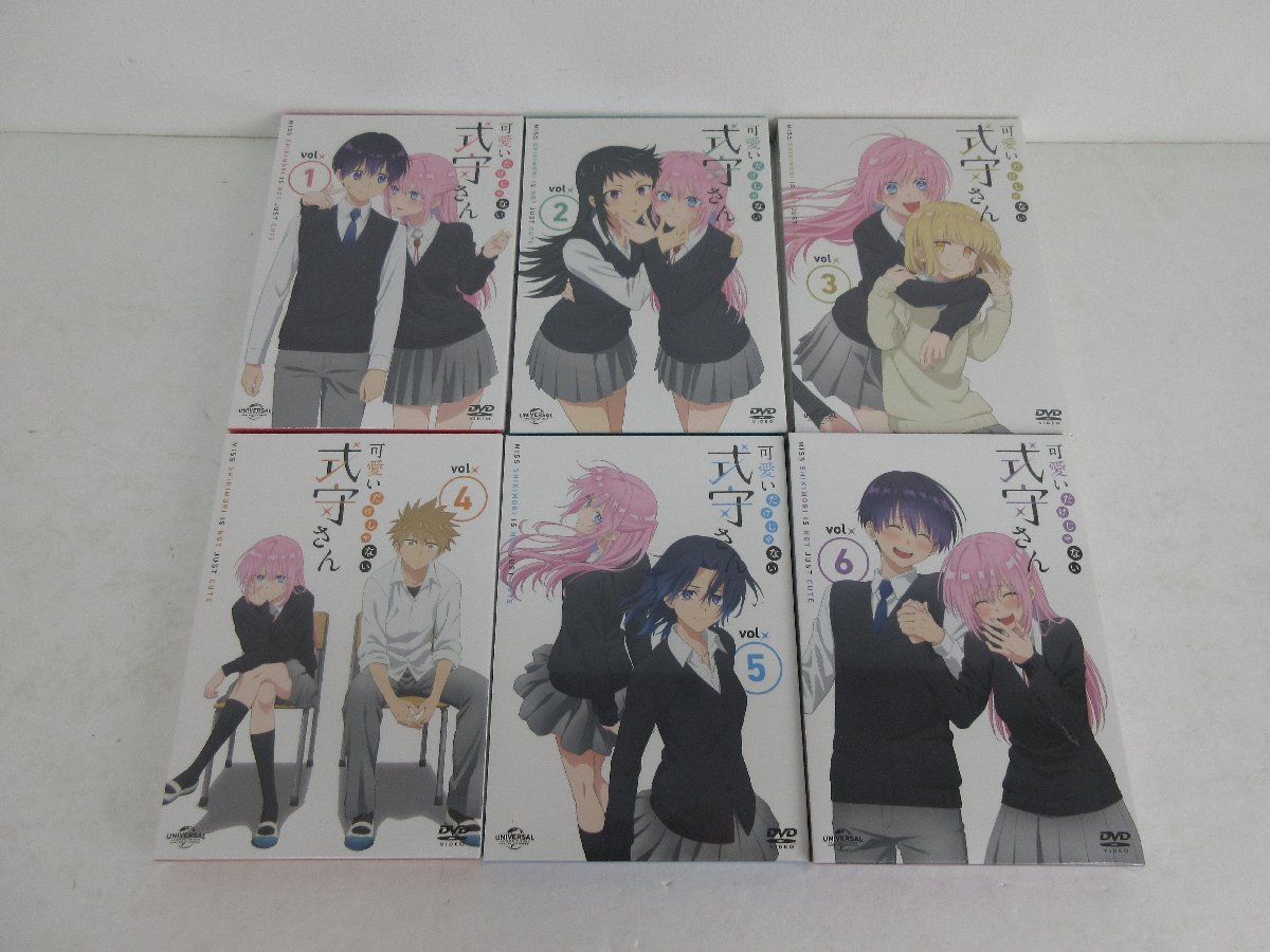現状品】可愛いだけじゃない式守さん 全6巻 [DVD] 未開封品