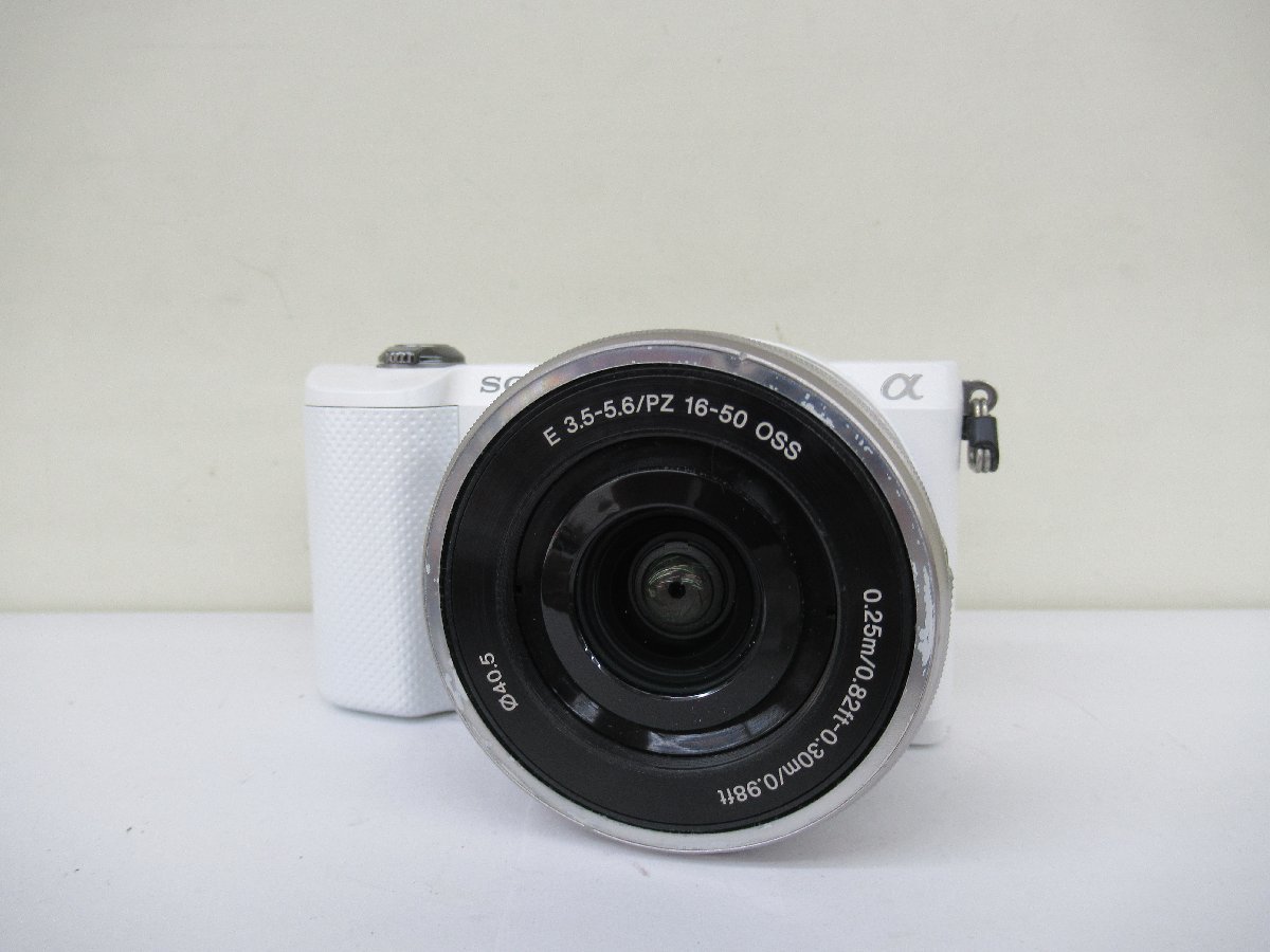 【得価，爆買い】 ソニー SONY デジタルカメラ &alpha;5000 パワーズームレンズキット ジャンク G10-23(ソニー)｜売買されたオークション情報、yahooの商品情報をアーカイブ公開 - オークファン ソニー