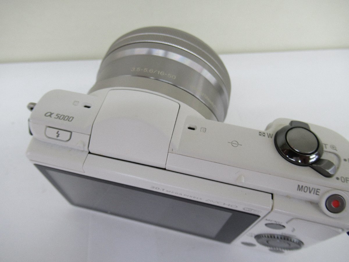 ソニー SONY デジタルカメラ α5000 パワーズームレンズキット 中古