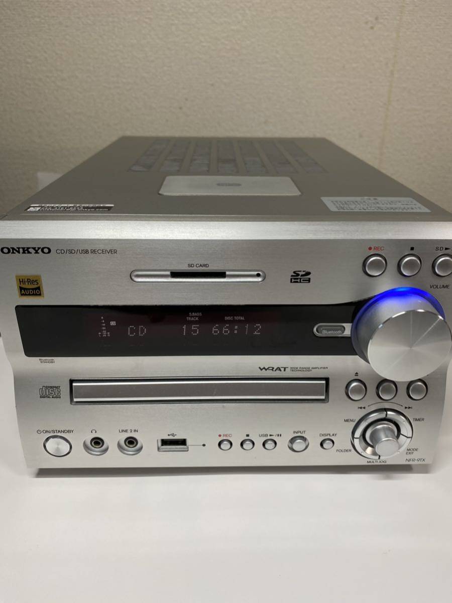◎ONKYO オンキョー NFR-9TX ハイレゾ対応 CD/SD/USB レシーバー