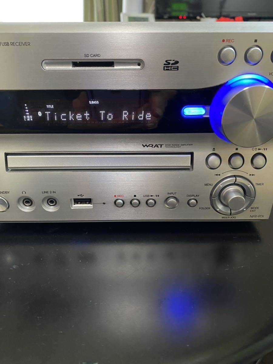 ◎ONKYO オンキョー NFR-9TX ハイレゾ対応 CD/SD/USB レシーバー