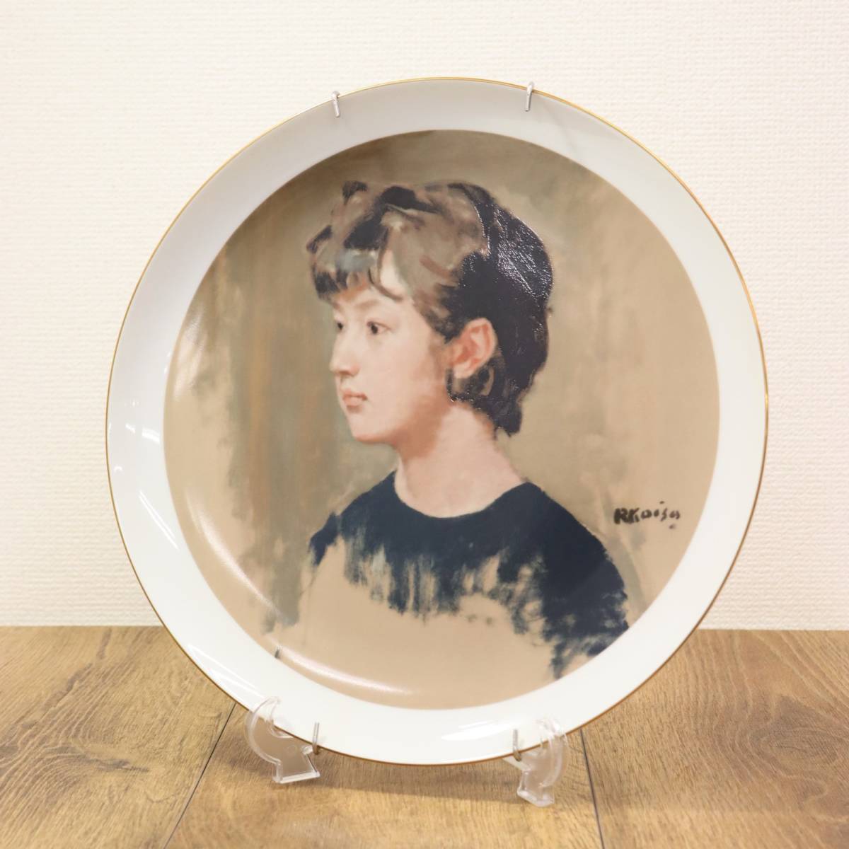 鳴海ナルミ皿プレート飾皿小磯良平