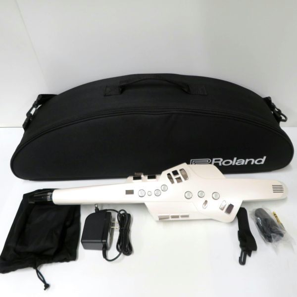 【美品】サックス Roland AE-10 エアロフォン ソプラノアルトテナー 送料無料 動作品 Roland/ローランド エアロフォン サックス AE-10