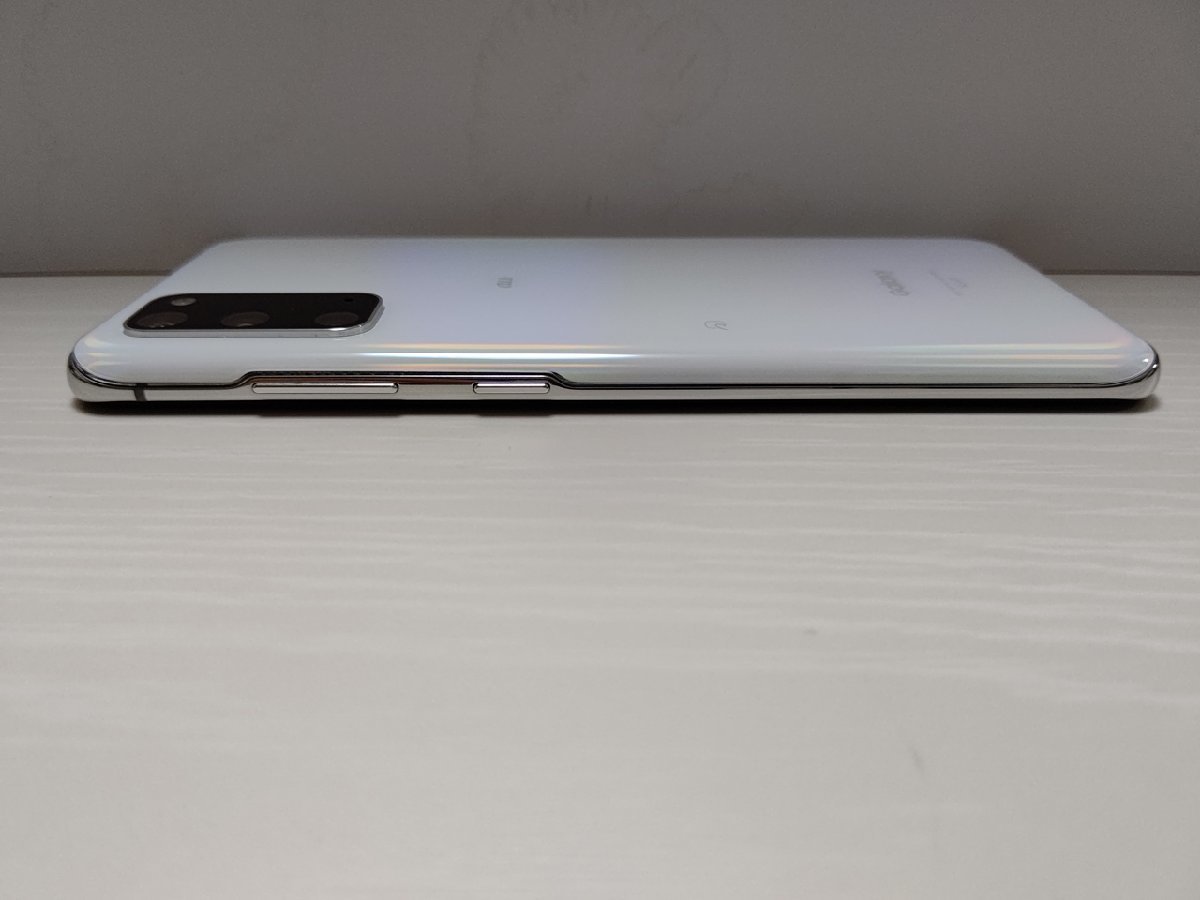 ☆【34636WM】 完動品 au SCG01 SAMSUNG Galaxy S20 5G クラウド