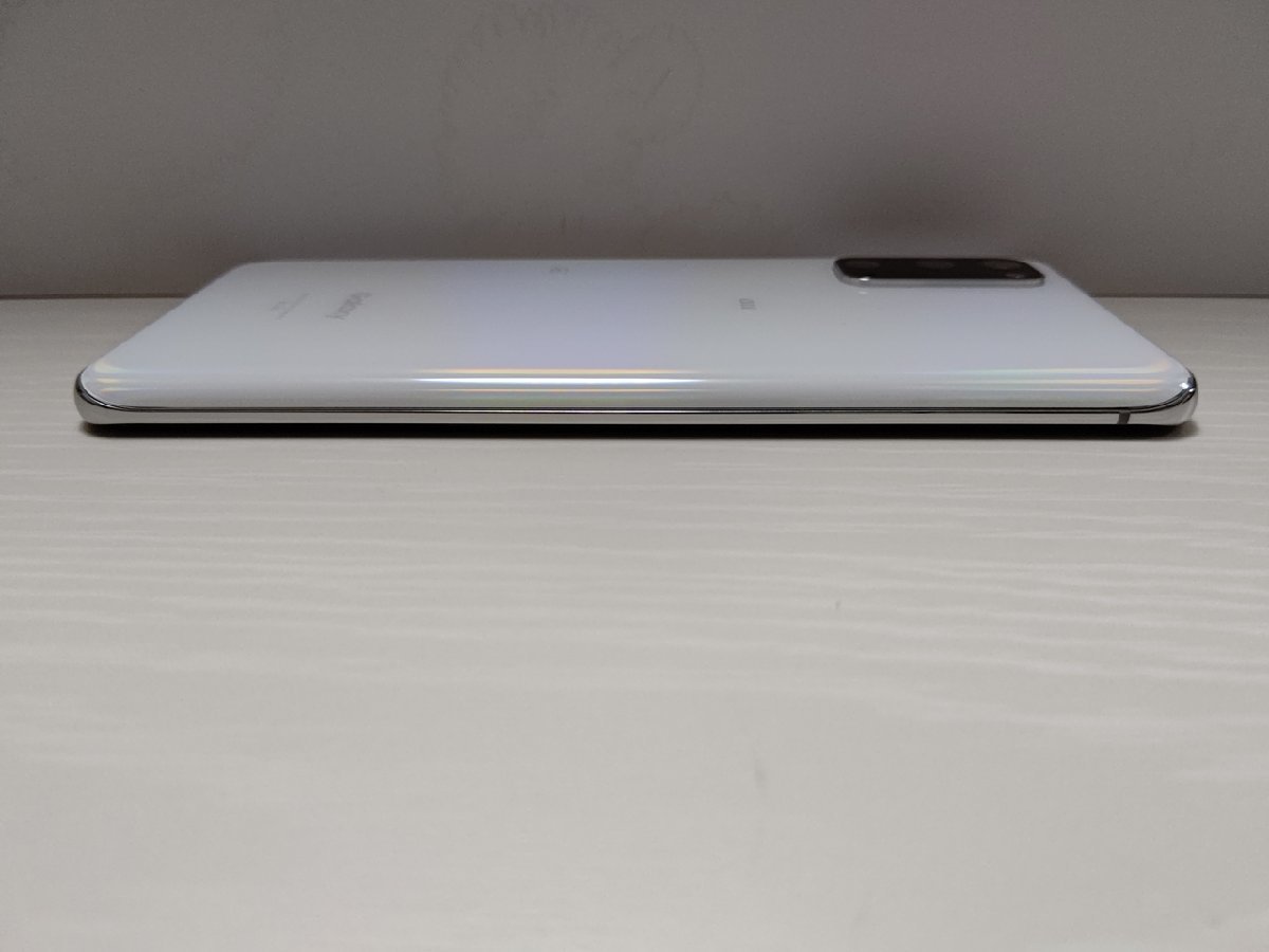 ☆【34636WM】 完動品 au SCG01 SAMSUNG Galaxy S20 5G クラウド