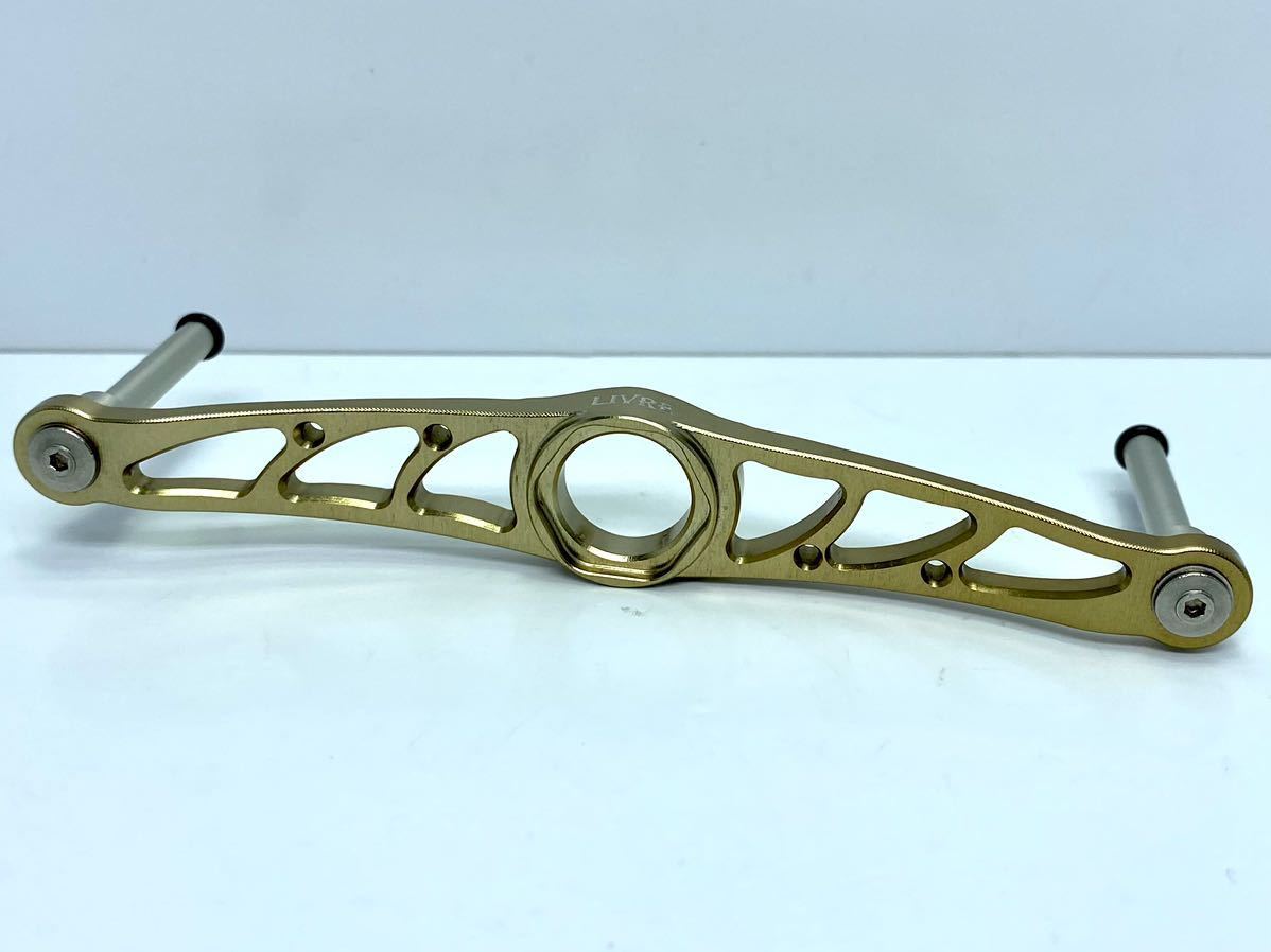 美品 リブレ×クレイジーオーシャン クランク100 限定シャンパン