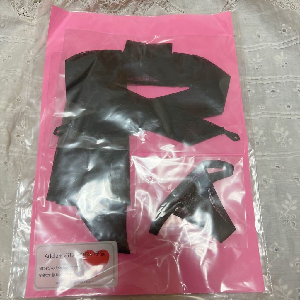 DD adela×おしゃれ良い子堂　HENTAIヒロインセット　黒　新品未開封　ドルフィードリーム