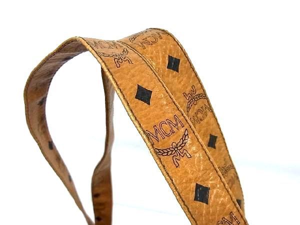 1円 □美品□ MCM エムシーエム モノグラム ヴィセトス柄 レザー