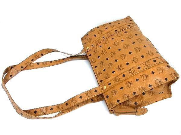 1円 □美品□ MCM エムシーエム モノグラム ヴィセトス柄 レザー