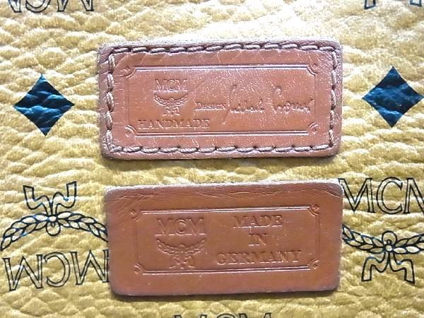 1円 □美品□ MCM エムシーエム モノグラム ヴィセトス柄 レザー