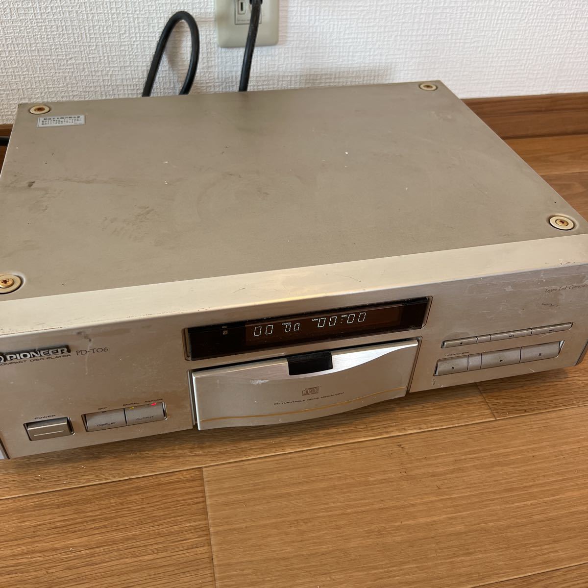 PD-T06 CDプレーヤー　PIONEER パイオニア 【ジャンク】