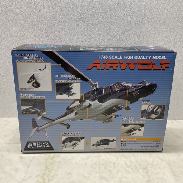 1円〜 ミラクルハウス 新世紀合金 1/48 SGM-08 超音速攻撃ヘリ